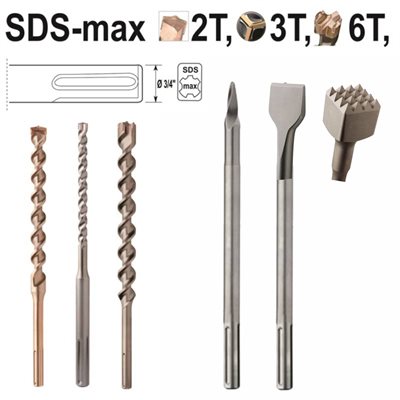 SDS-Max Bits & Chisels