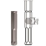 HEX7 / 8; Pointed chisel;