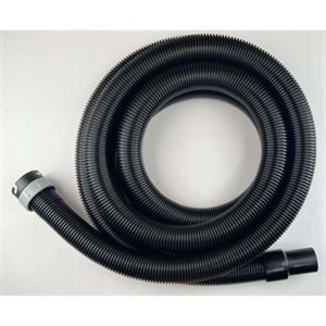 Vacuum Hose 15' x 1.5"" w / Locking Cuffs