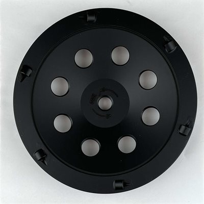 7" x 5 / 8-11 x large PCD Cup Wheel