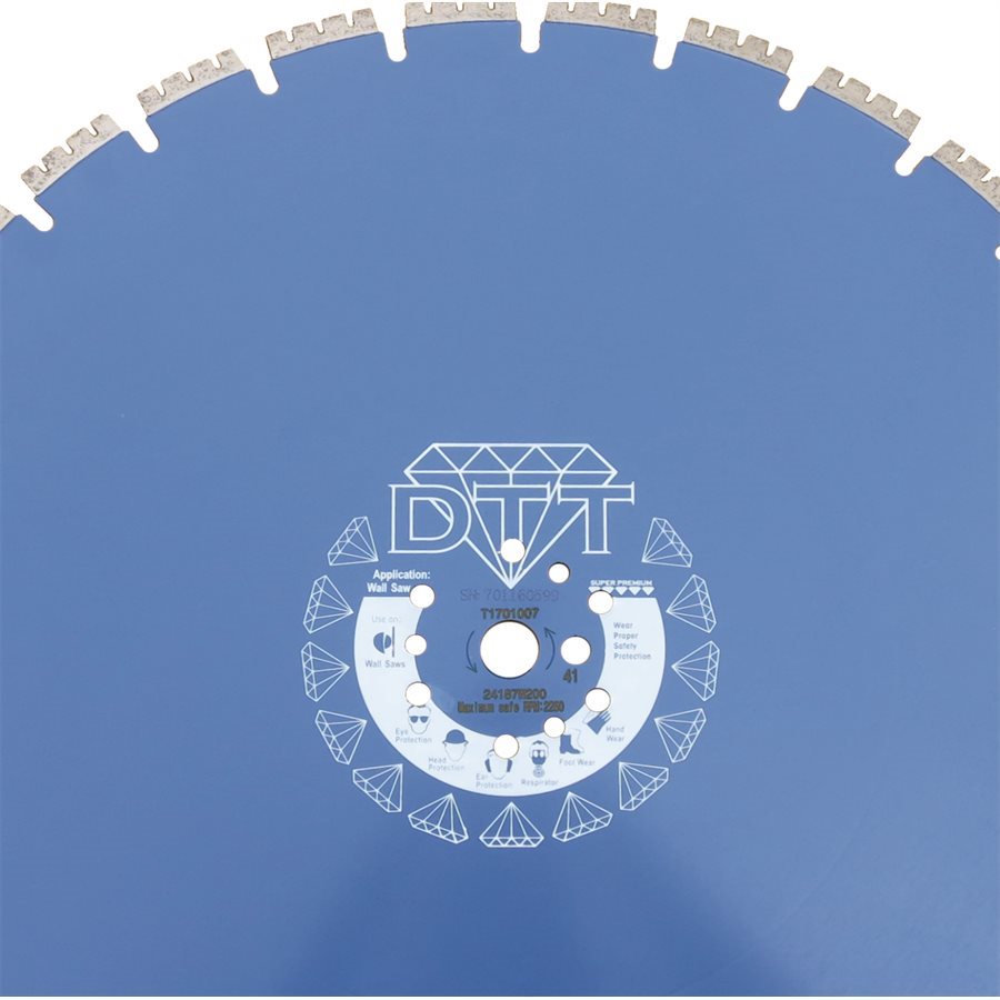 54''x0.187'' Wall saw blade